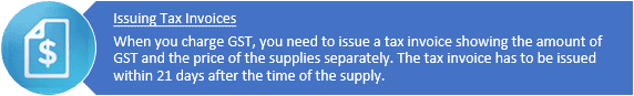 Issuing Tax Invoices Issuing Tax Invoices