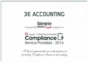 ES Insights Top 10 Most Recommended Compliance Service Provider 2016