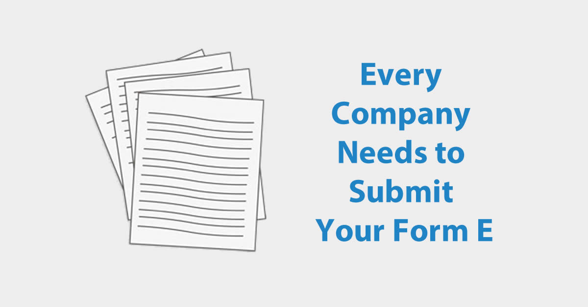 Every Company Needs To Submit Your Form E Borang E Submission