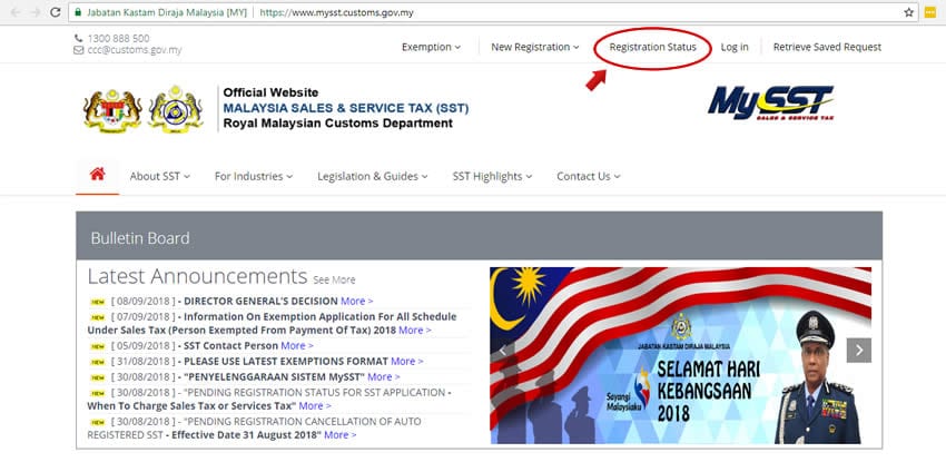 How to Check SST Registration Status for A Business in ...