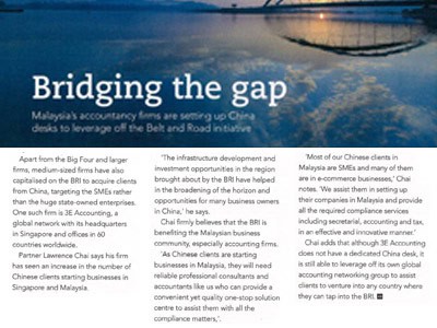 3E Accounting Malaysia Identifies Business Opportunities in the Belt and Road Initiative