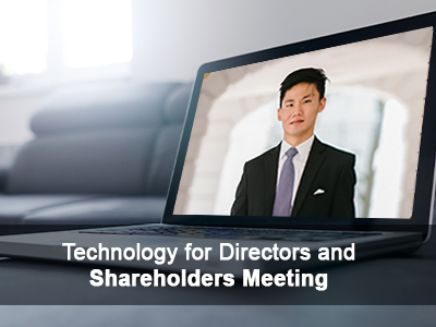 Technology for Directors and Shareholders Meeting