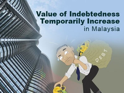 Value of Indebtedness Temporarily Increase in Malaysia