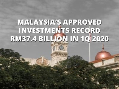 Malaysia’s Approved Investments Record RM37.4 Billion in 1Q 2020 Malaysia’s Approved Investments Record RM37.4 Billion in 1Q 2020