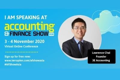 3E Accounting Founder Lawrence Chai Invited to Speak at Accounting and Finance Show Asia