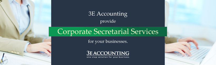 3E Accounting provide Corporate Secretarial Services for your businesses in Malaysia