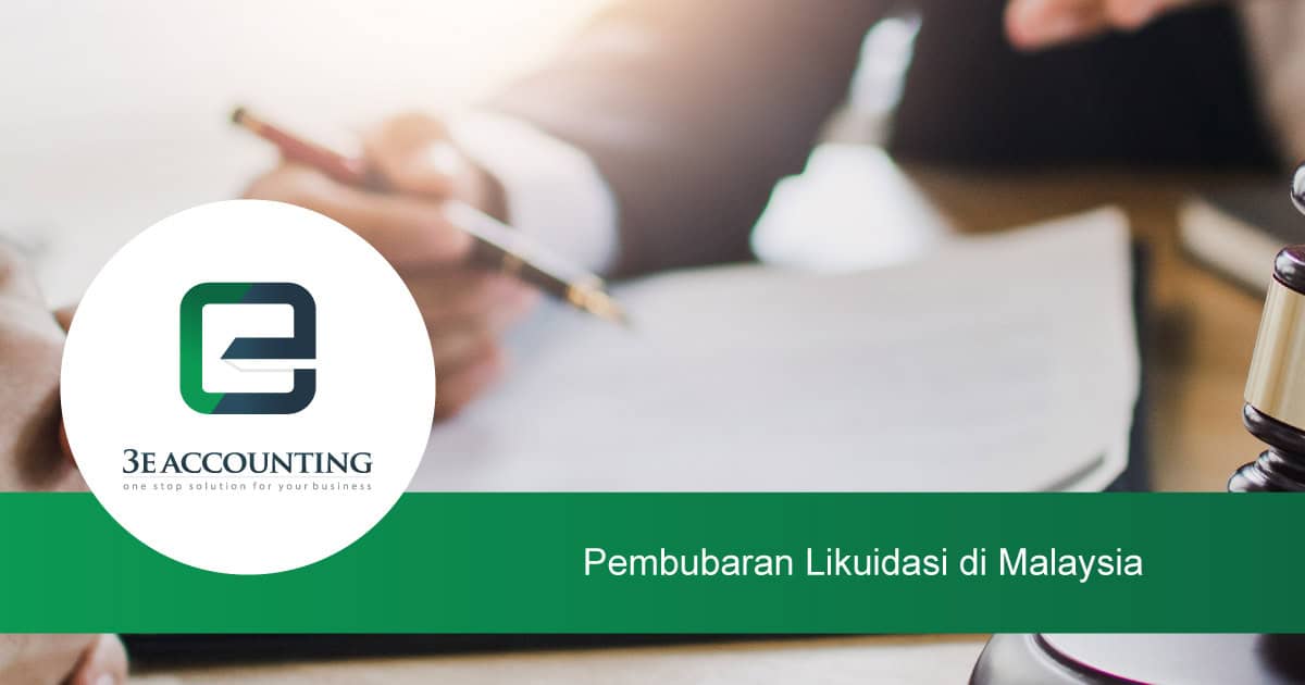 Pembubaran di Malaysia  Bimbingan pada Penutupan Syarikat