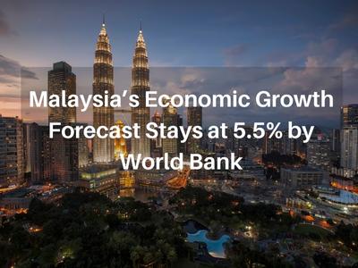 Malaysia’s Economic Growth Forecast Stays at 5.5% by World Bank