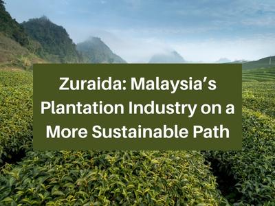 Zuraida: Malaysia’s Plantation Industry on a More Sustainable Path