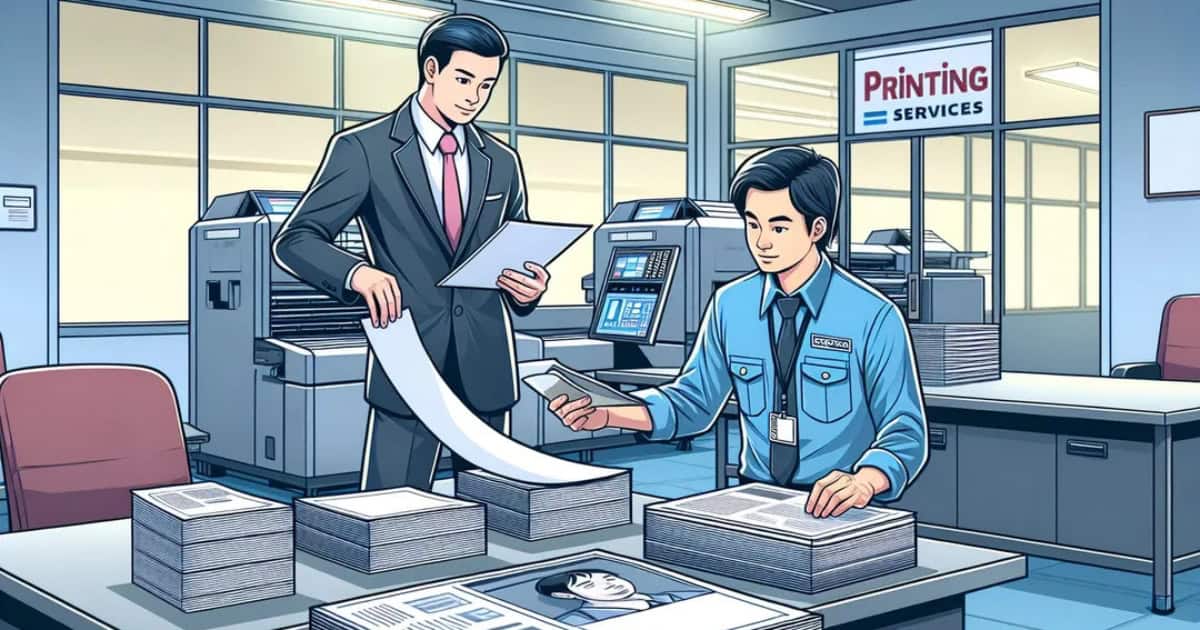 Apakah Perniagaan Perkhidmatan Percetakan?