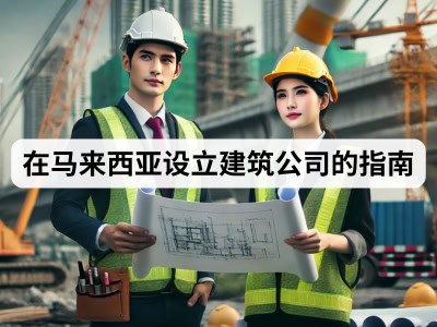 在马来西亚设立建筑公司的指南