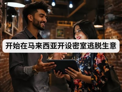 开始在马来西亚开设密室逃脱生意
