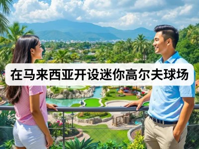在马来西亚开设迷你高尔夫球场