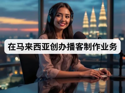 在马来西亚创办播客制作业务