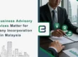 Why Business Advisory Services Matter for Company Incorporation in Malaysia