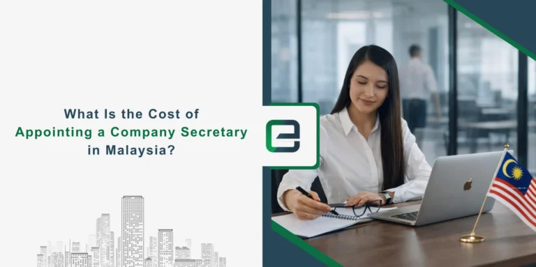 Professional executive reviewing Cost of Appointing a Company Secretary in Malaysia