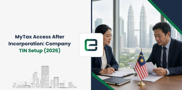 MyTax Access After Incorporation: Company TIN Setup (2026)