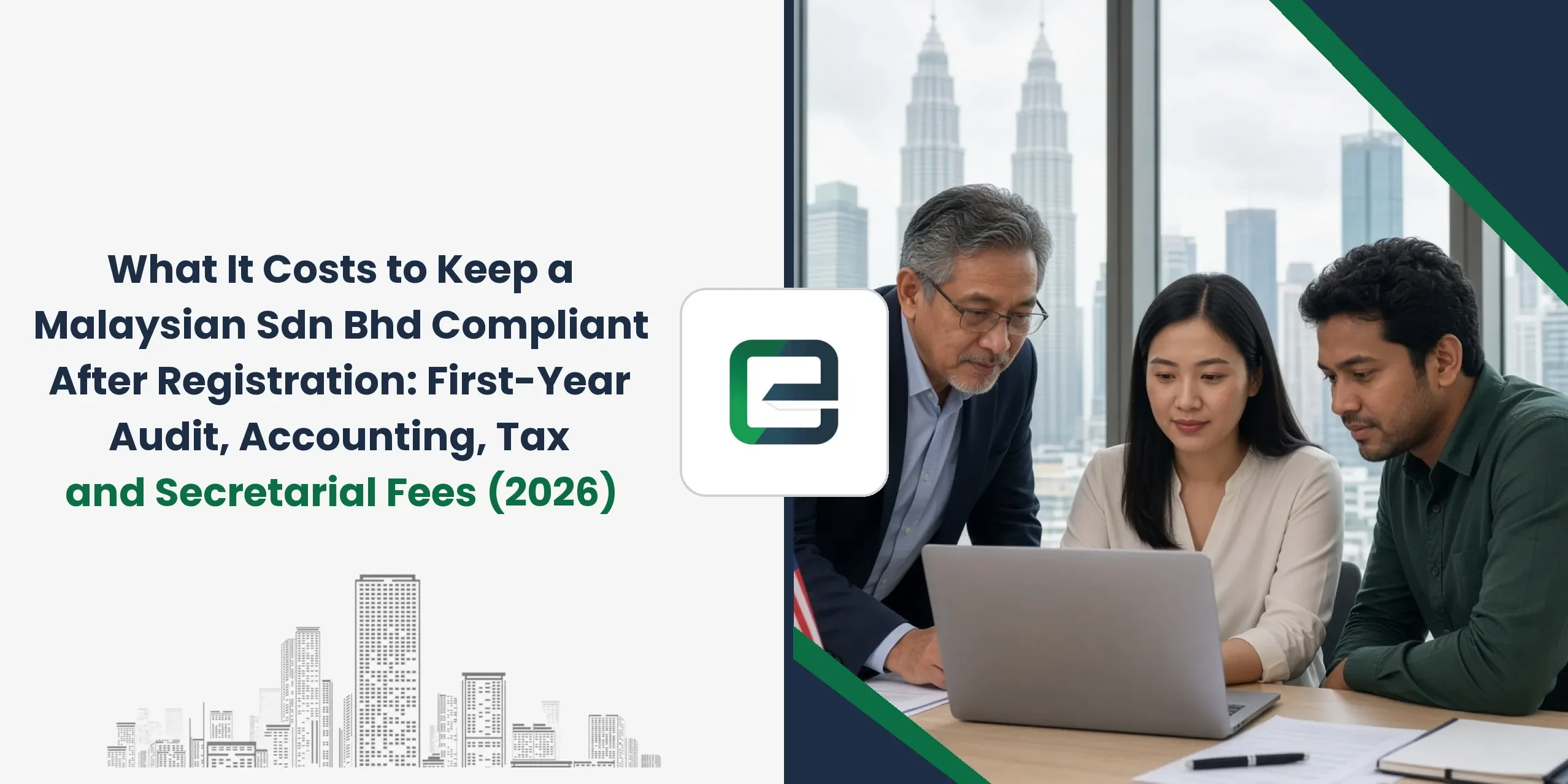 What It Costs to Keep a Malaysian Sdn Bhd Compliant After Registration: First-Year Audit, Accounting, Tax and Secretarial Fees (2026) What It Costs to Keep a Malaysian Sdn Bhd Compliant After Registration: First-Year Audit, Accounting, Tax and Secretarial Fees (2026)