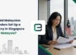 Should Malaysian Founders Set Up a Company in Singapore or Malaysia?