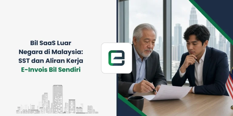 Bil SaaS Luar Negara di Malaysia: SST dan Aliran Kerja E-Invois Bil Sendiri